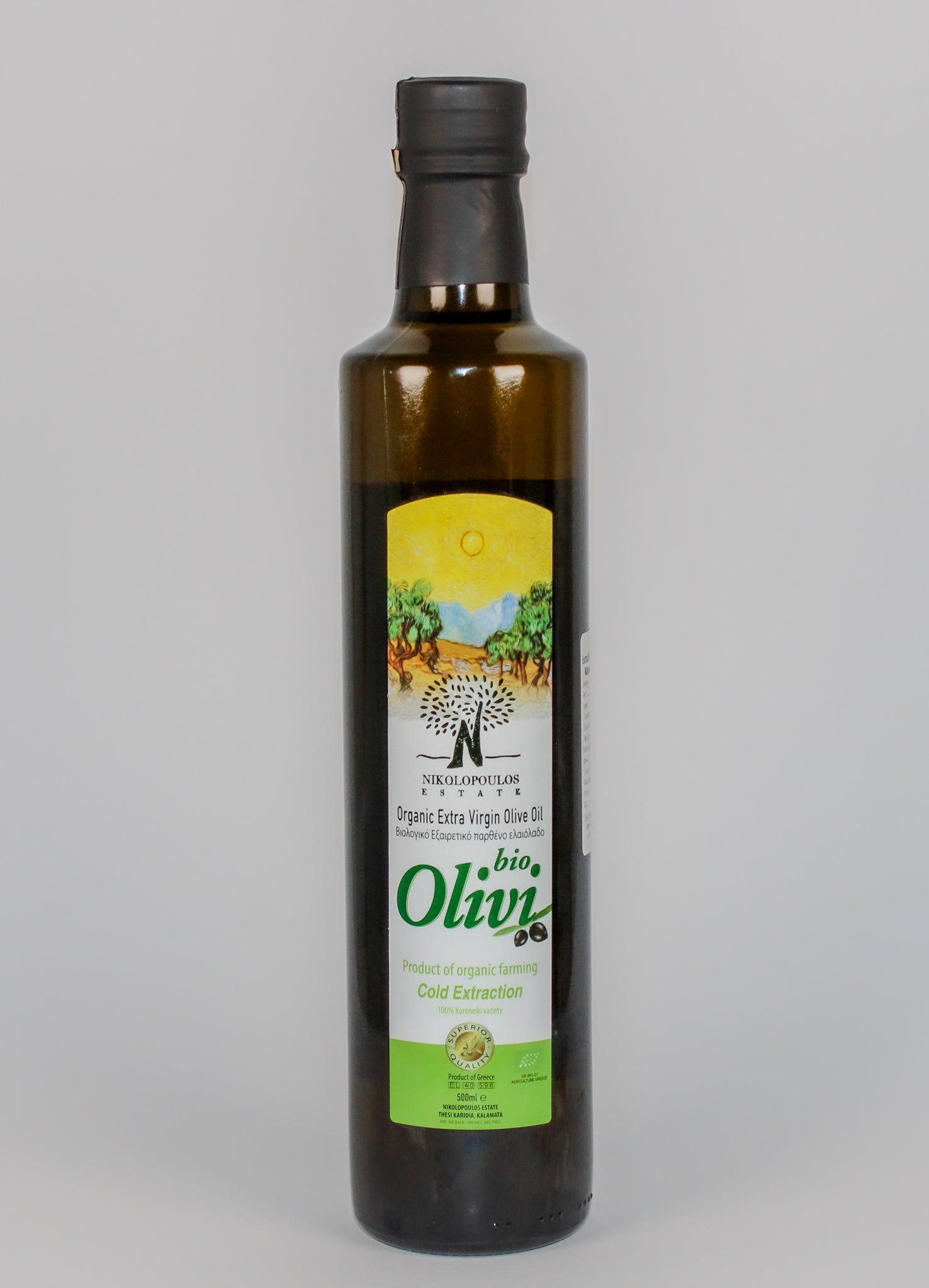 Bio Olivenöl Kalamata- Messinia 250ml