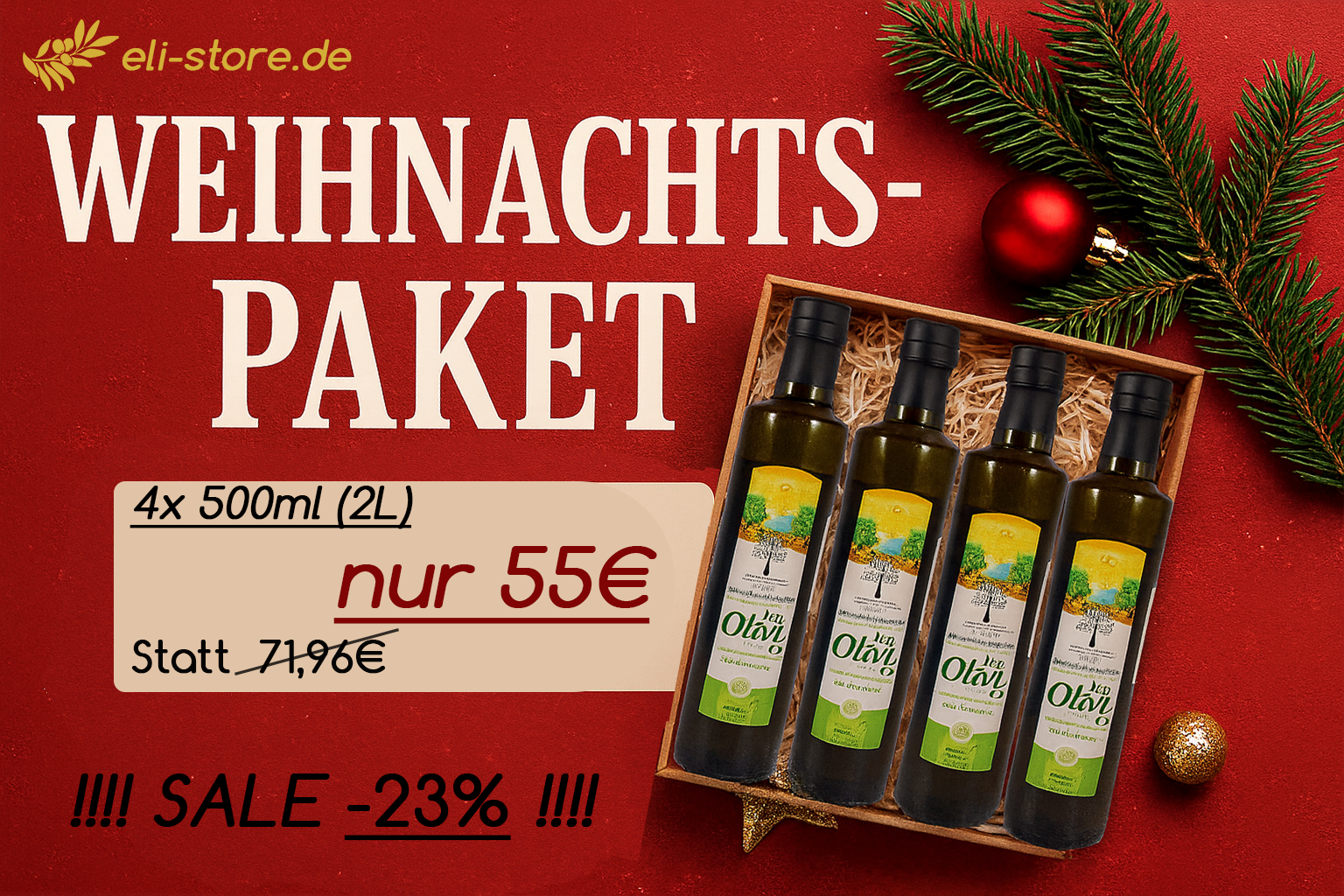 Weihnachtspaket Klein (2l)