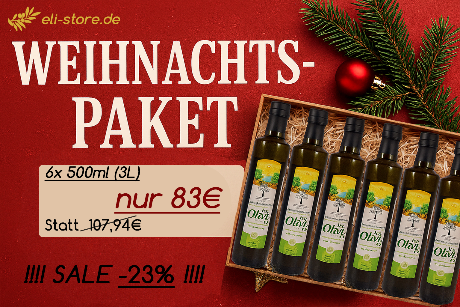 Weihnachtspaket Groß (3L)