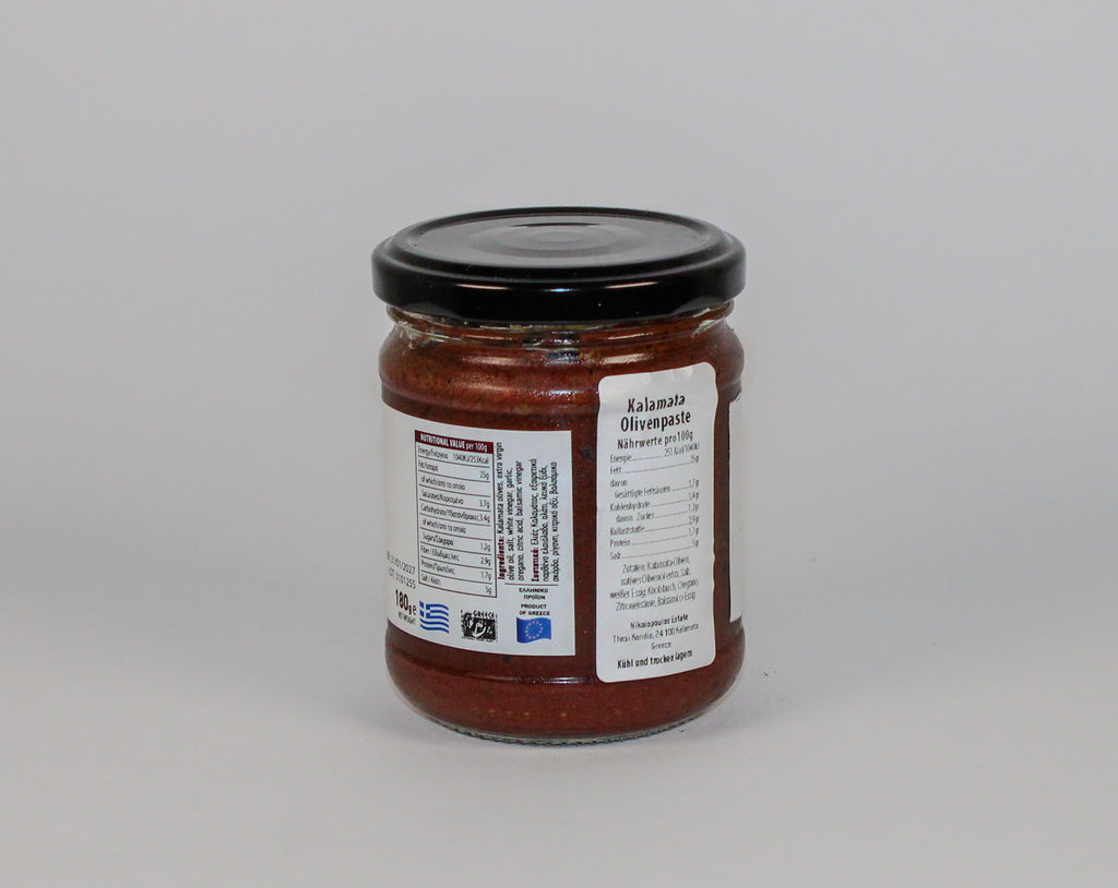 Bio Olivenpaste aus  Kalamata Oliven
